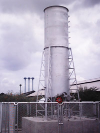 750 Nm3/hr BKE Enclosed Biogas Flare